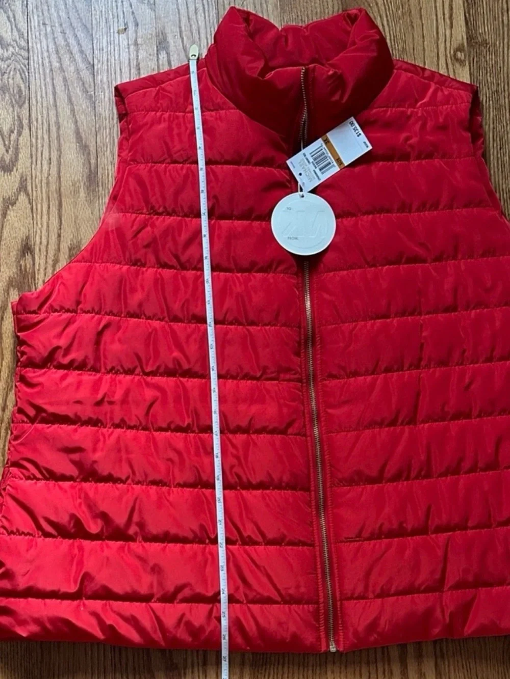 Michael Kors sleeveless quilted